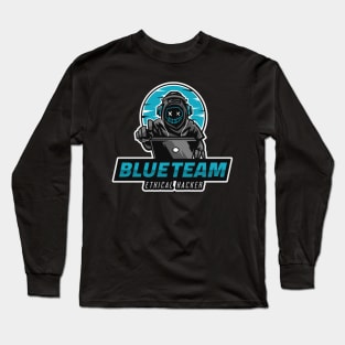 Blue Team | Hacker Design Long Sleeve T-Shirt